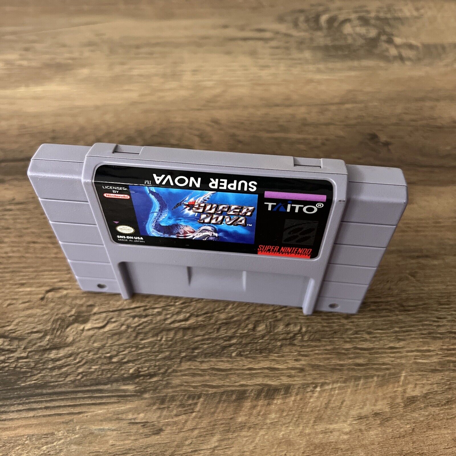 Super Nova (Super Nintendo SNES, 1993) Authentic - TESTED & Working !