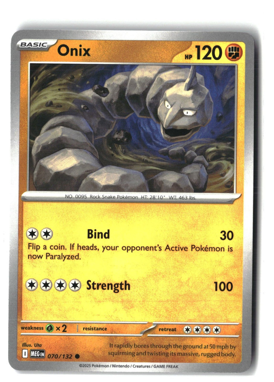 Onix (Mega Evolution 070/132) NM