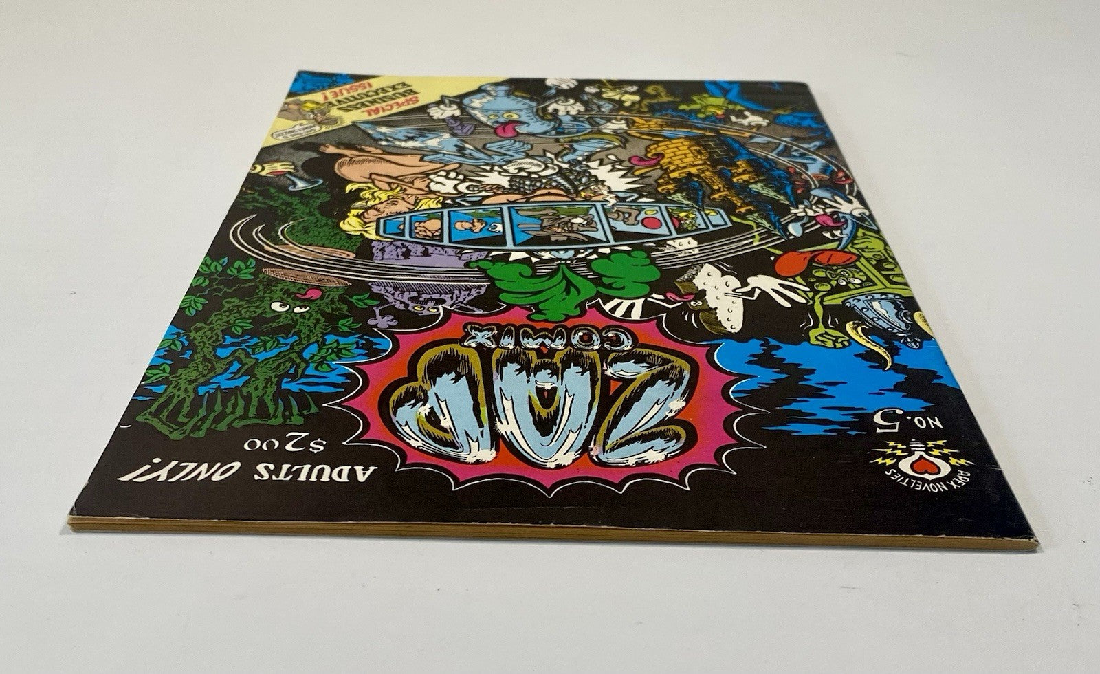 Zap Comix No. 5 - Apex Novelty 1988 4th Print