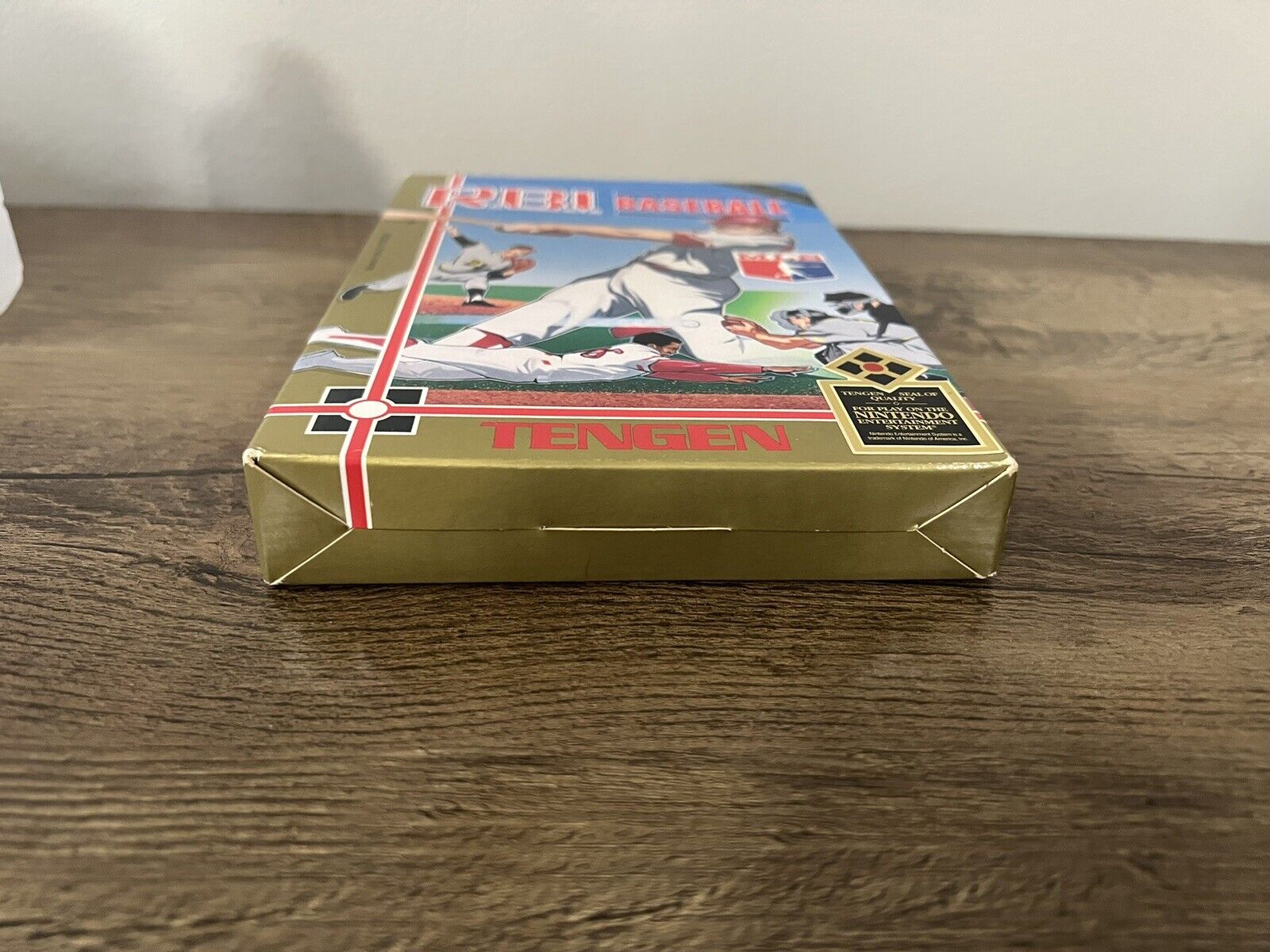 R.B.I. Baseball: Tengen (Nintendo NES, 1988) Box , Sleeve & Game Tested