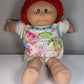 Cabbage Patch Doll 1978 1982 Xavier Roberts Green Eyes & Red Hair, One Piece Pjs