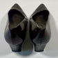 STUART WEITZMAN Women Size 10 M Shoes Brown Almond Toe Leather Sole