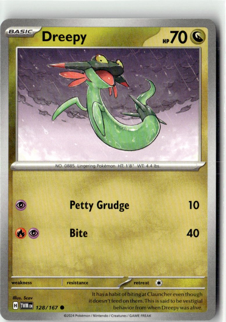 Dreepy (Twilight Masquerade 128/167) NM