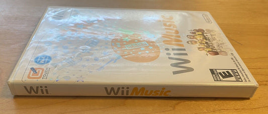 Wii Music (Nintendo Wii, 2008) CIB W/ Manual + Reg Card, Authentic & Tested