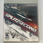 Split Second (Sony Playstation 3 PS3) CIB Complete With Manual, Tested & Works!