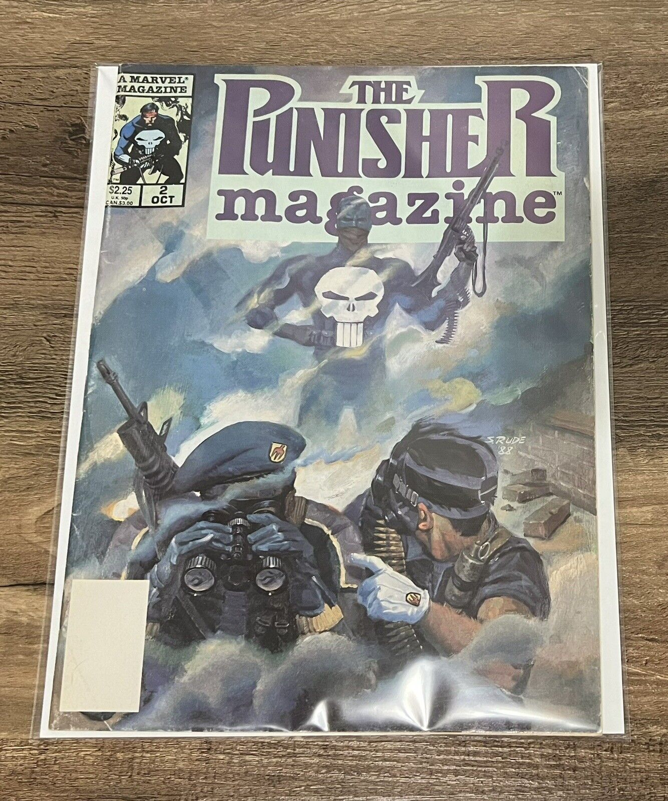 The Punisher Magazine #2 - October 1989 Marvel Magazines