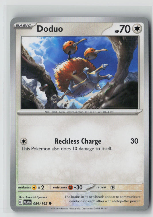 Doduo (SV: Scarlet & Violet 151 084/165) NM