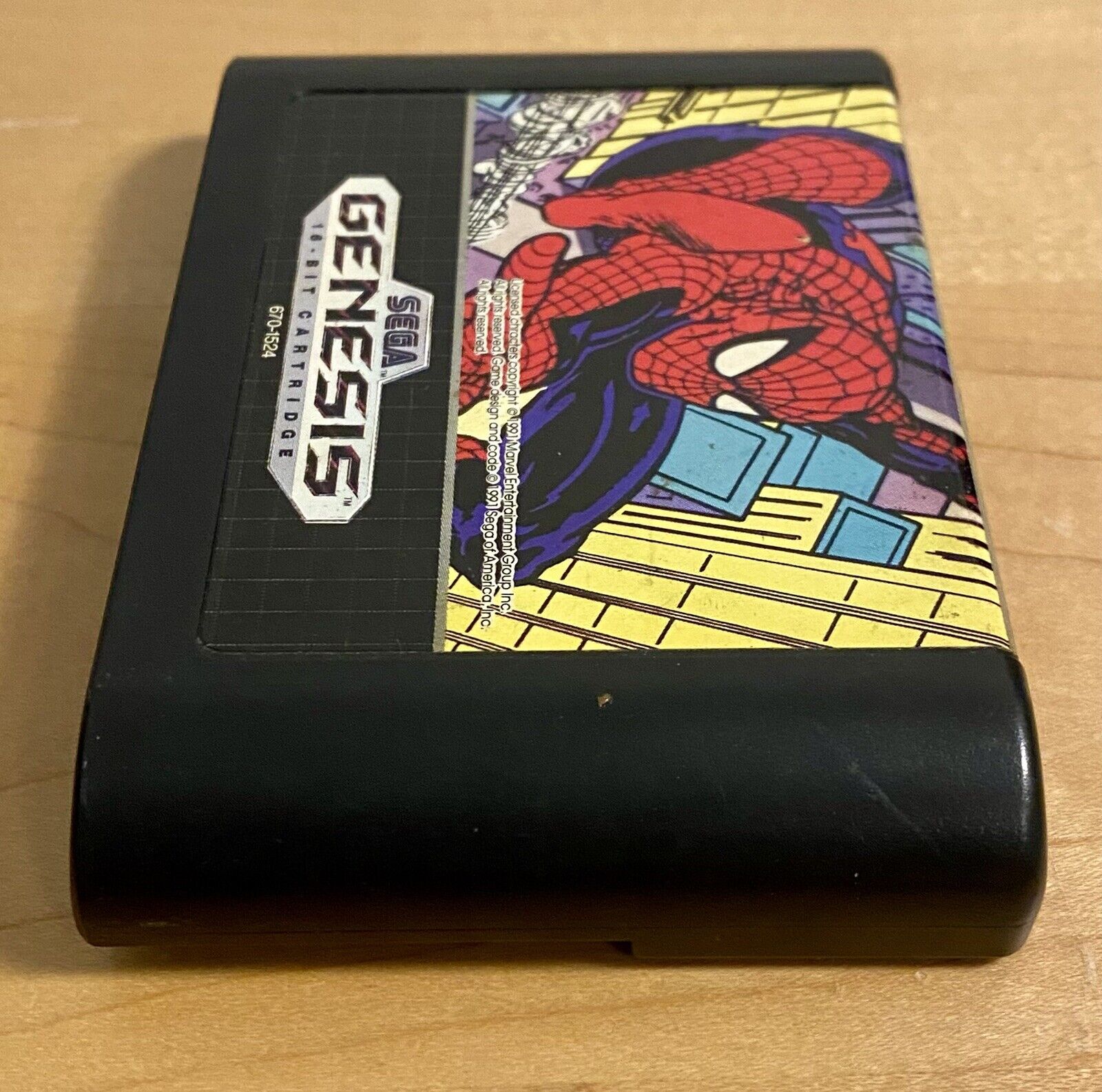 Spider-Man Sega Genesis Canadian Variant in Box Very Rare