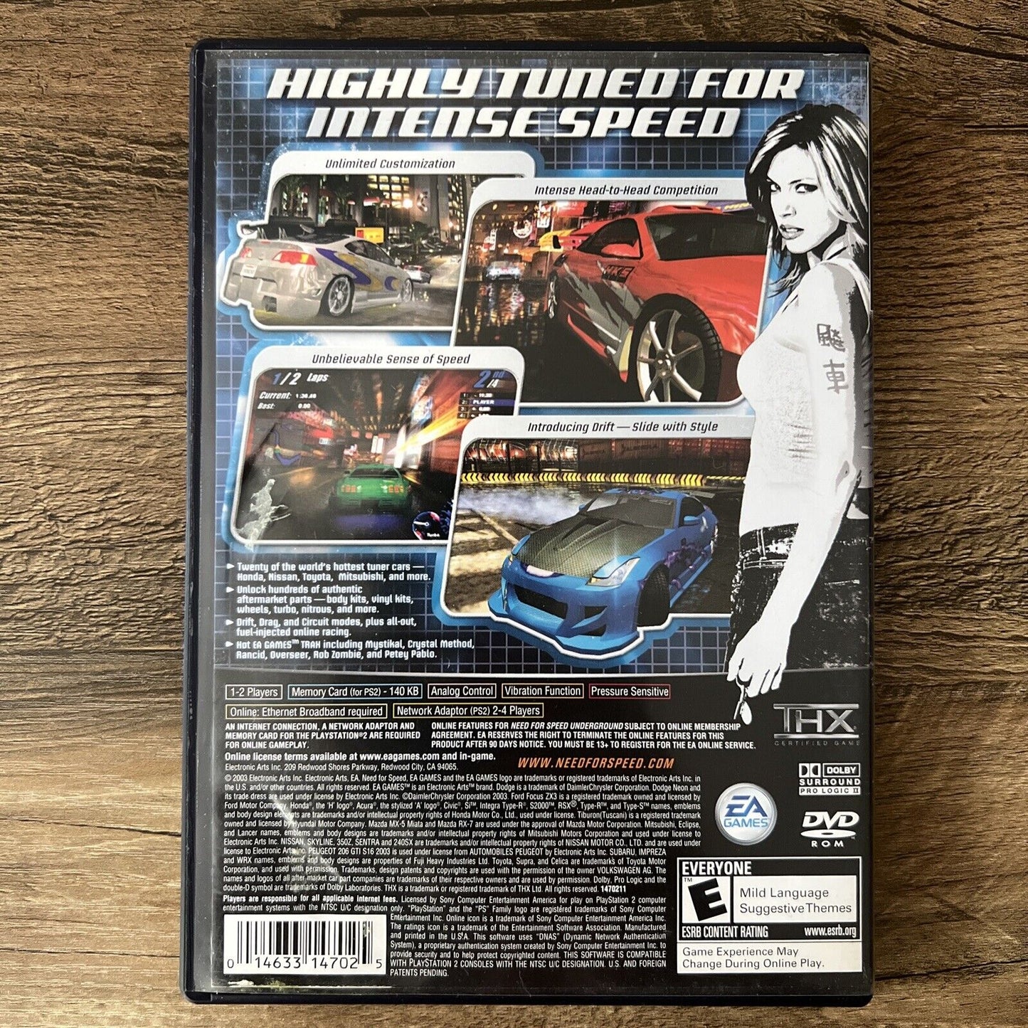 Need for Speed Underground PS2 PlayStation 2 - Complete CIB