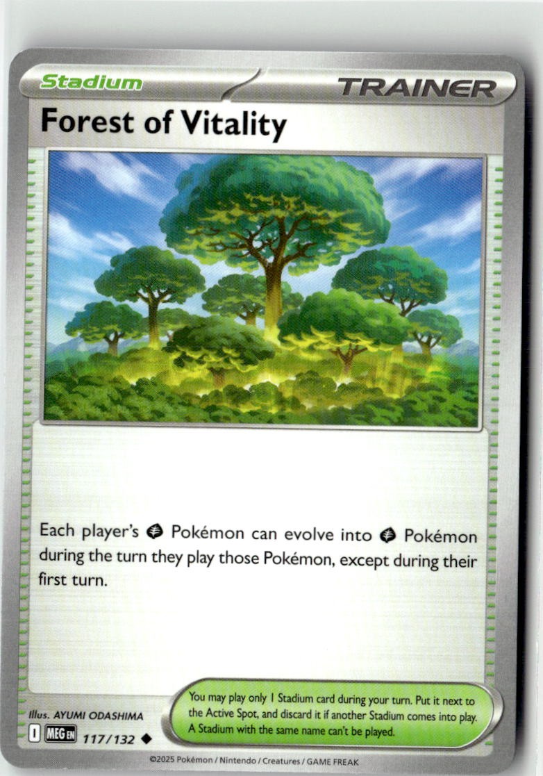 Forest of Vitality (Mega Evolution 117/132) NM
