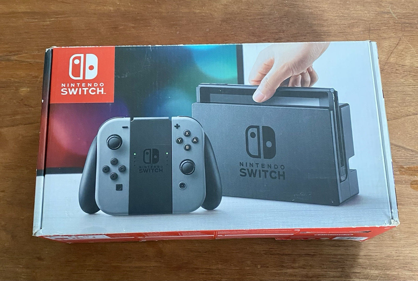 Nintendo Switch HAC-001 Gray Console CIB Complete Tested & Working!