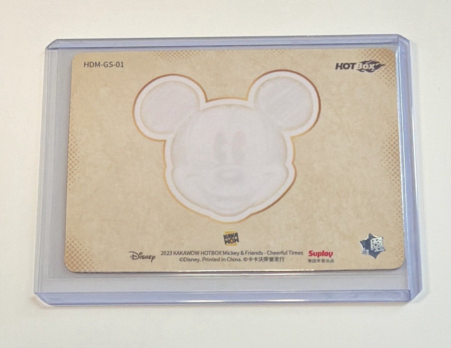 2023 Kakawow Hotbox Disney 100 Mickey & Friends 3D Lenticular SP HDM-GS-01 NM