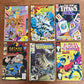 Vintage 90’s & 90’s Marvel DC 6 Comic Book Bundle Lot Batman Punisher & More!