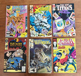 Vintage 90’s & 90’s Marvel DC 6 Comic Book Bundle Lot Batman Punisher & More!