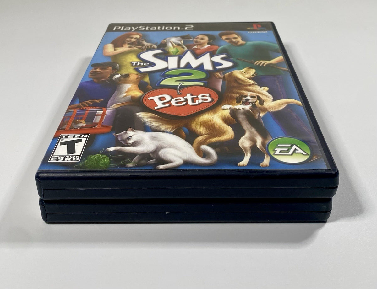 The Sims Bundle: Busting’ Out & Sims 2 Pets (Sony Playstation 2) Both CIB & Work