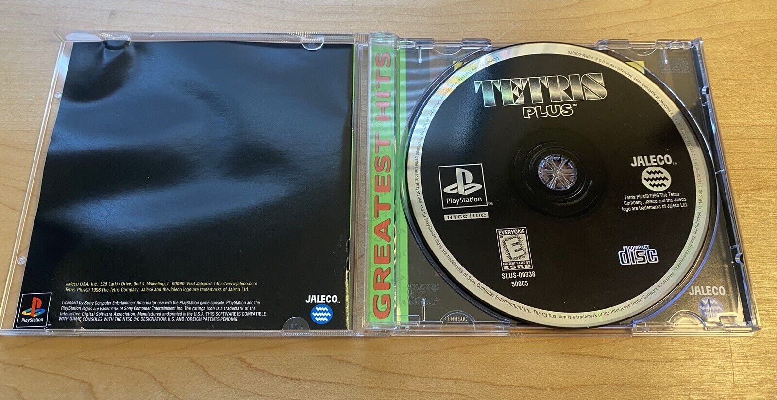 Tetris Plus (PlayStation, PS1, 1996) CIB W/ Manual - Authentic & Tested