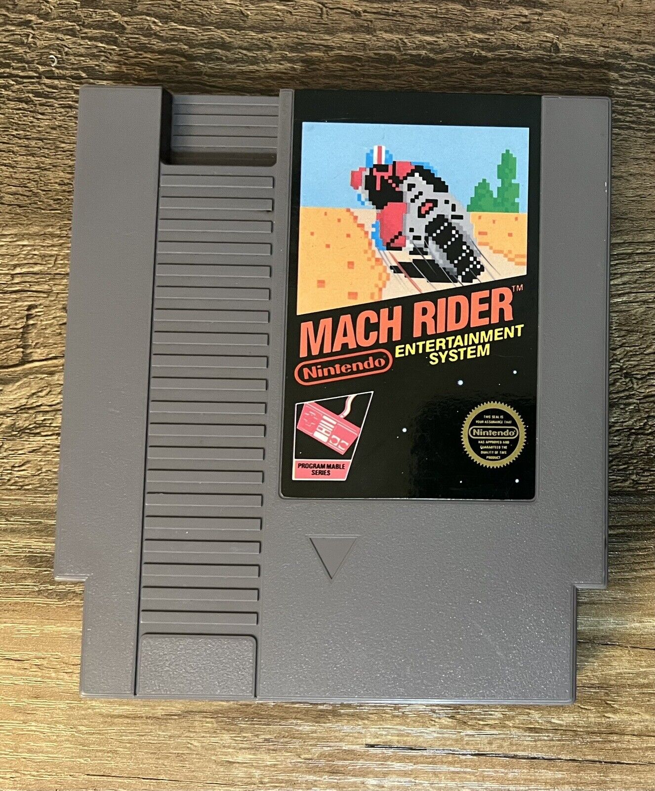 MACH RIDER - Nintendo (Authentic) NES Game, Tested & Working (5 Screw)