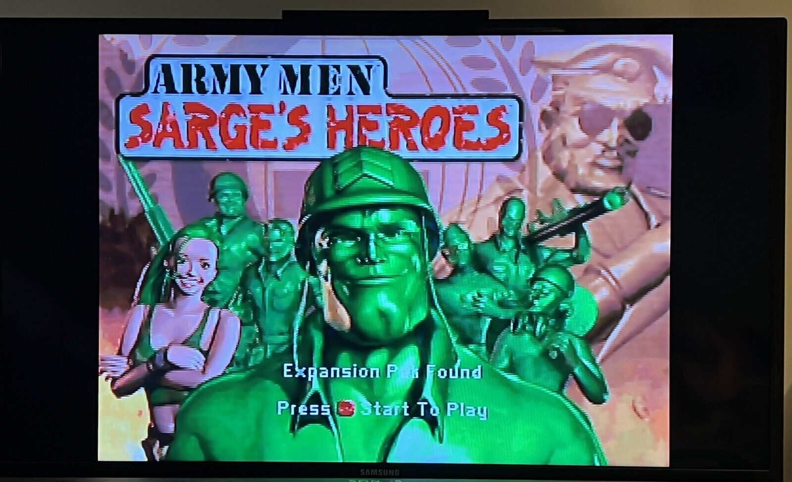 Nintendo 64 N64 Army Men Sarge’s Heroes Cartridge Only Tested Works!!!