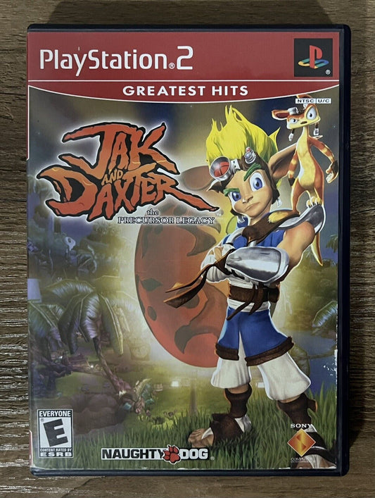 Jak and Daxter: The Precursor Legacy (Sony PlayStation 2 PS2) Tested & Works!