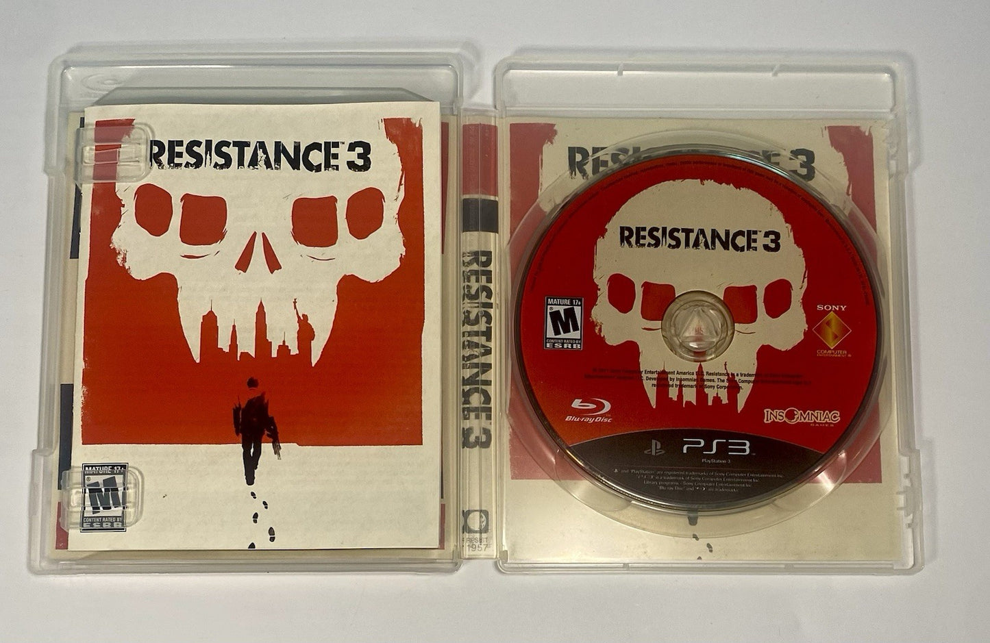 Resistance 3 (Sony PlayStation 3) PS3 Not For Resale NFR Tested CIB Complete