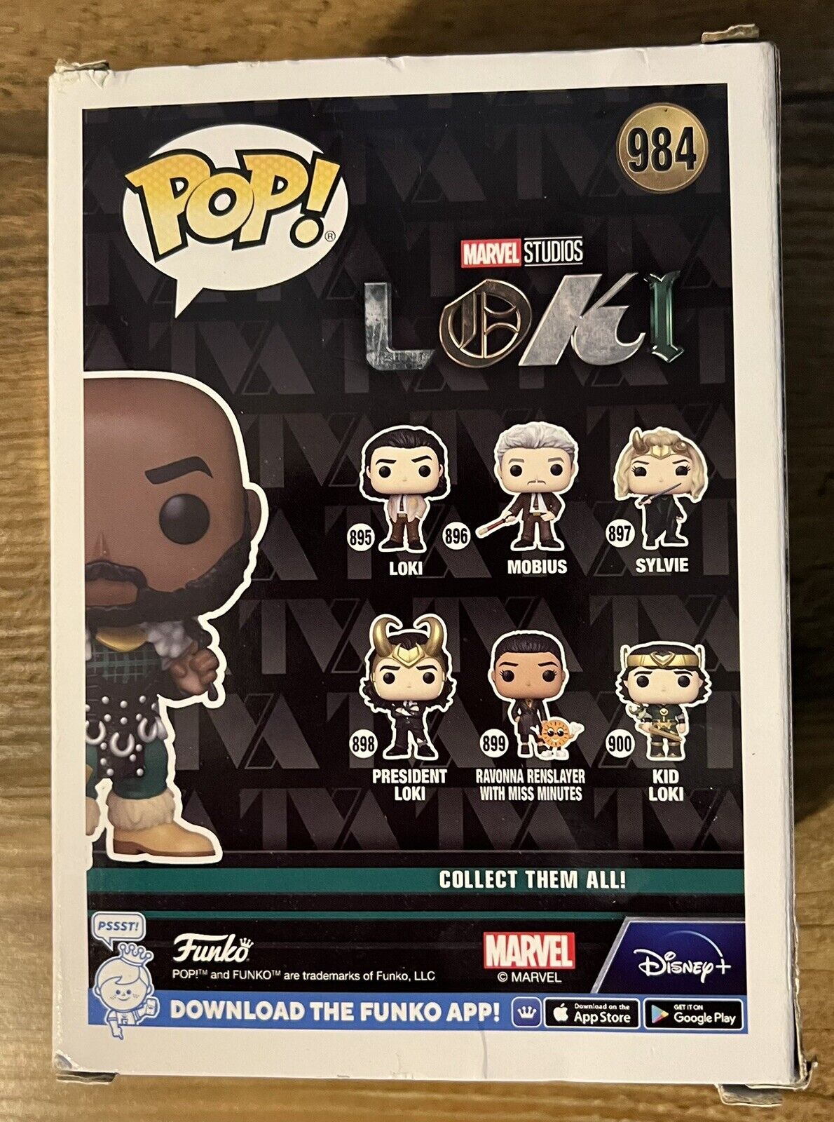 Funko Pop WonderCon 2022 -Marvel Boastful Loki Vinyl Figure #984