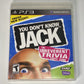 You Don't Know Jack (Sony PlayStation 3, 2011) Brand New & Factory Sealed