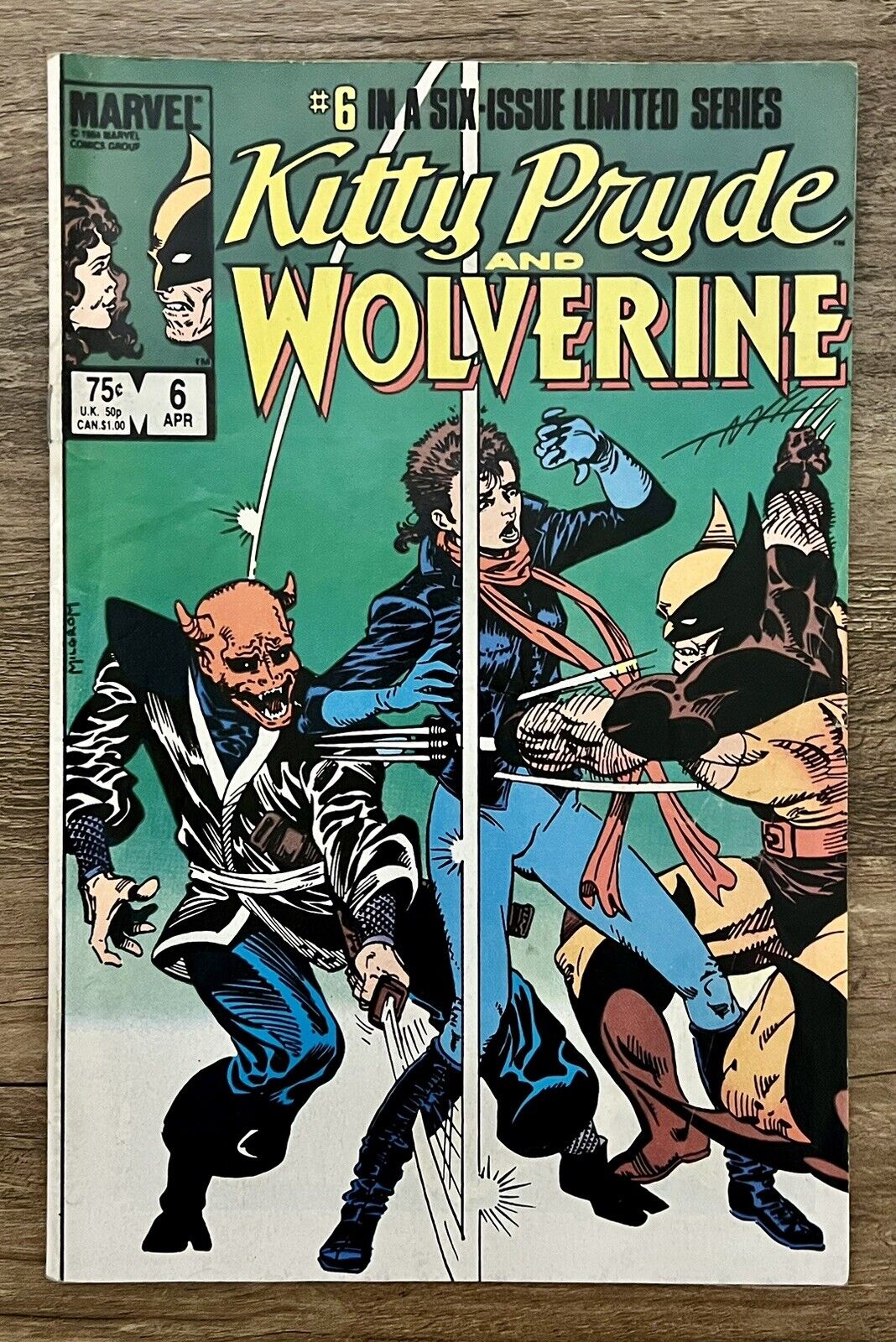 Kitty Pryde & Wolverine 1-6 Complete Limited  Series (Marvel 1984) High Quality!