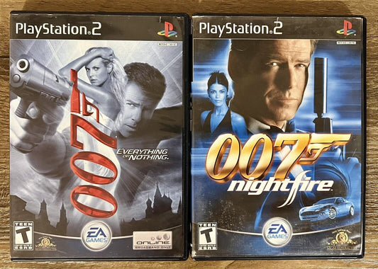 James Bond 007 Bundle: Everything or Nothing & Nightfire (Sony PlayStation 2)