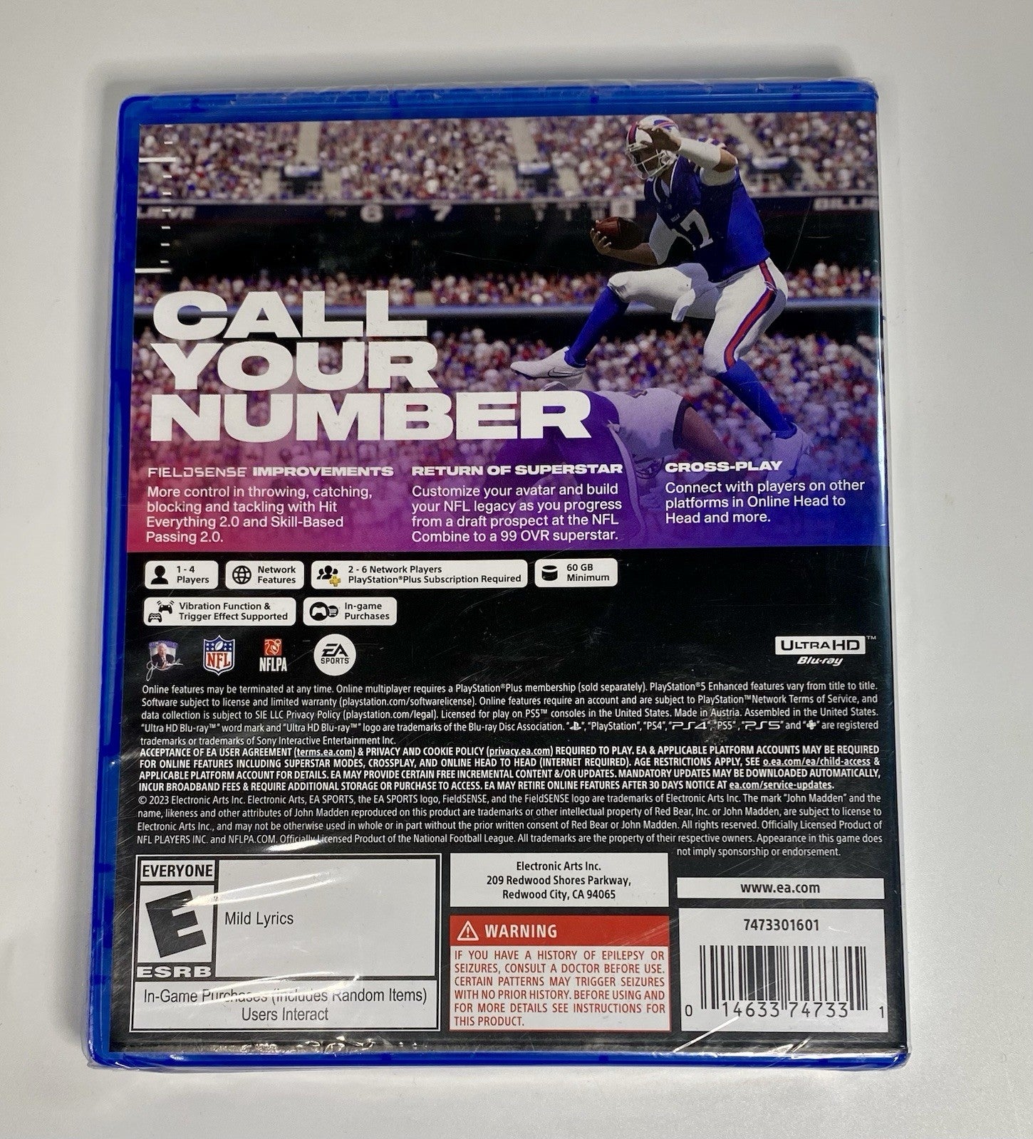 Madden NFL 24 - Sony PlayStation 5 - BrandNew & Factory Sealed!