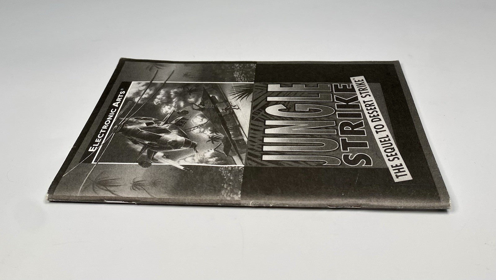 Jungle Strike Sequel to Desert Strike Sega Genesis Instruction Manual Only