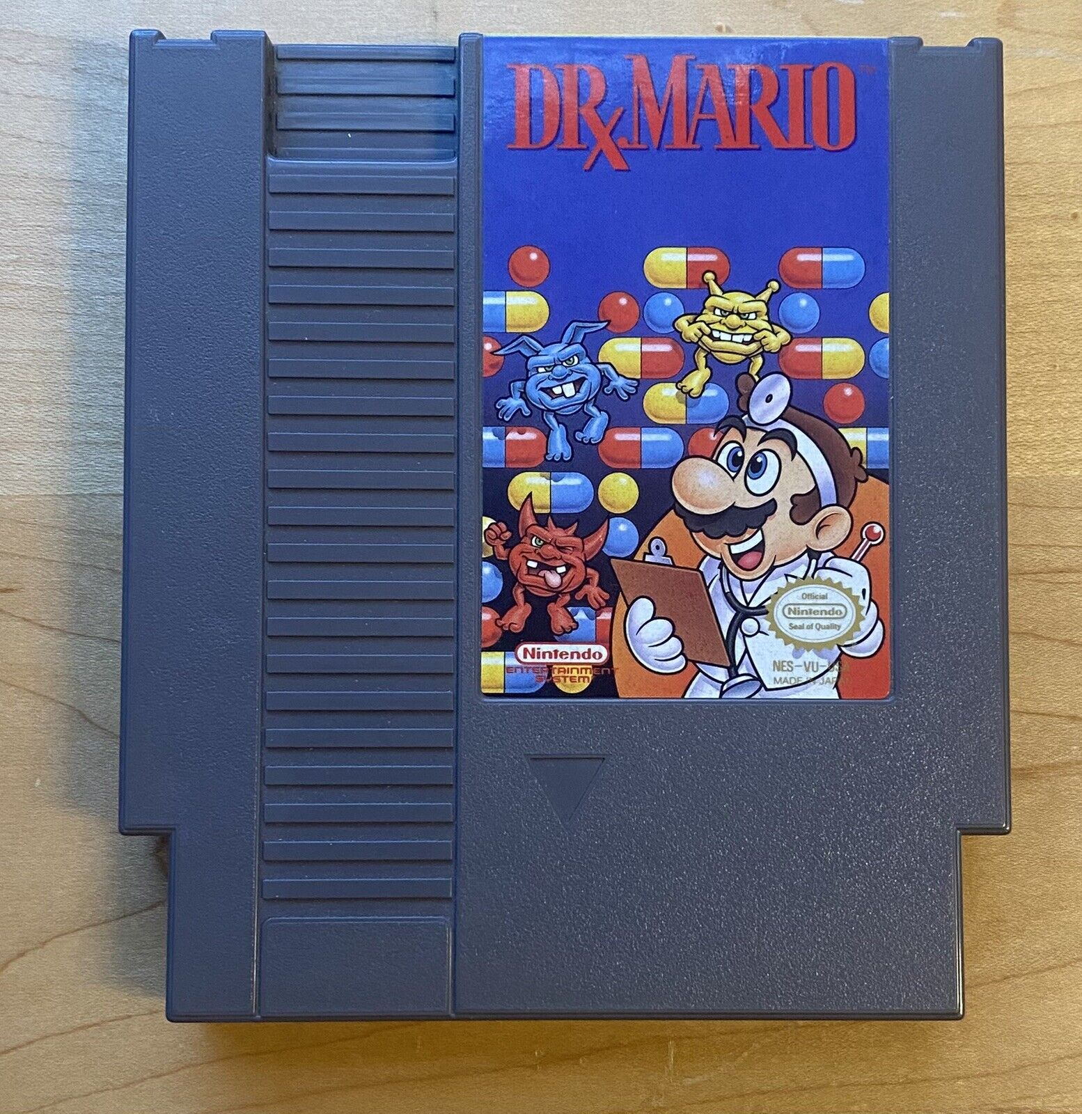 Dr. Mario (Nintendo Entertainment System NES, 1990) Cart Only Authentic & Tested