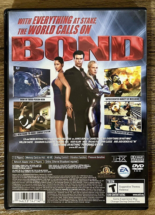 James Bond 007 Bundle: Everything or Nothing & Nightfire (Sony PlayStation 2)