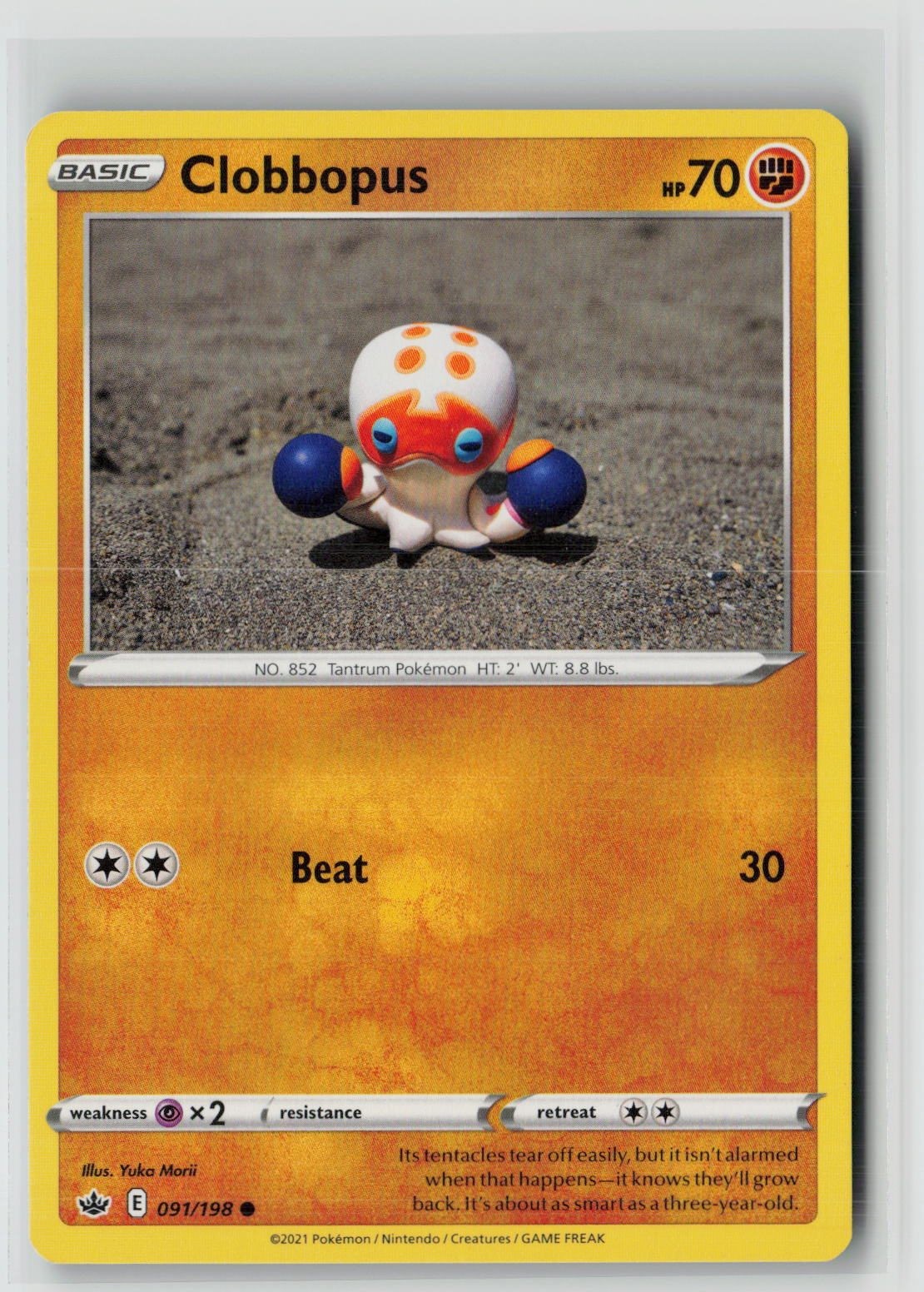 Clobbopus (SWSH06: Chilling Reign 091/198) NM