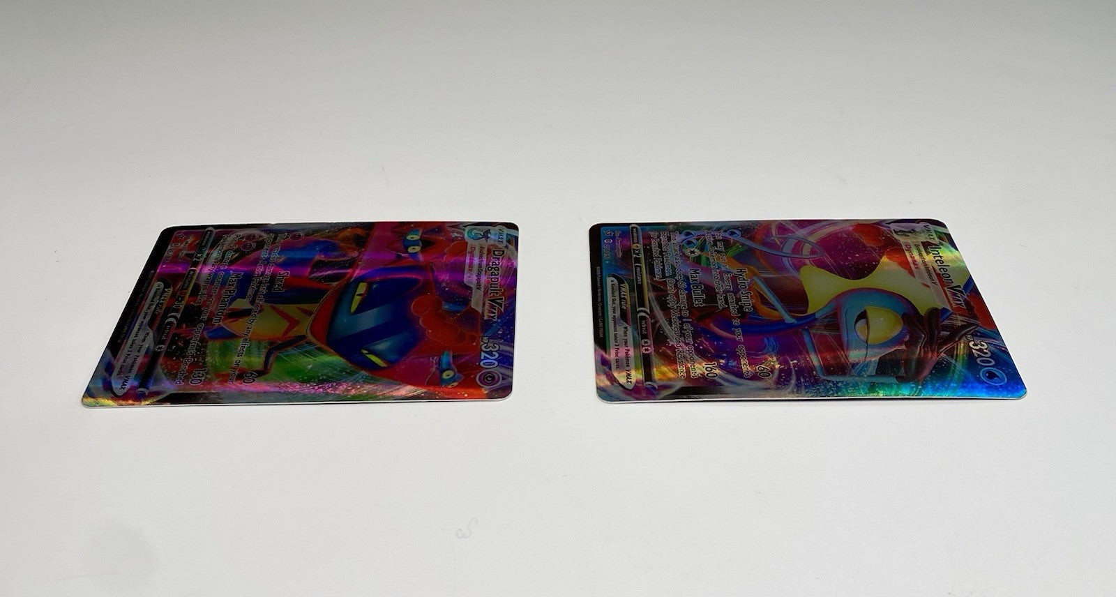 Pokémon Rebel Clash VMAX Lot Cinderace 194/192 Inteleon 50/192 Dragapult 93/192