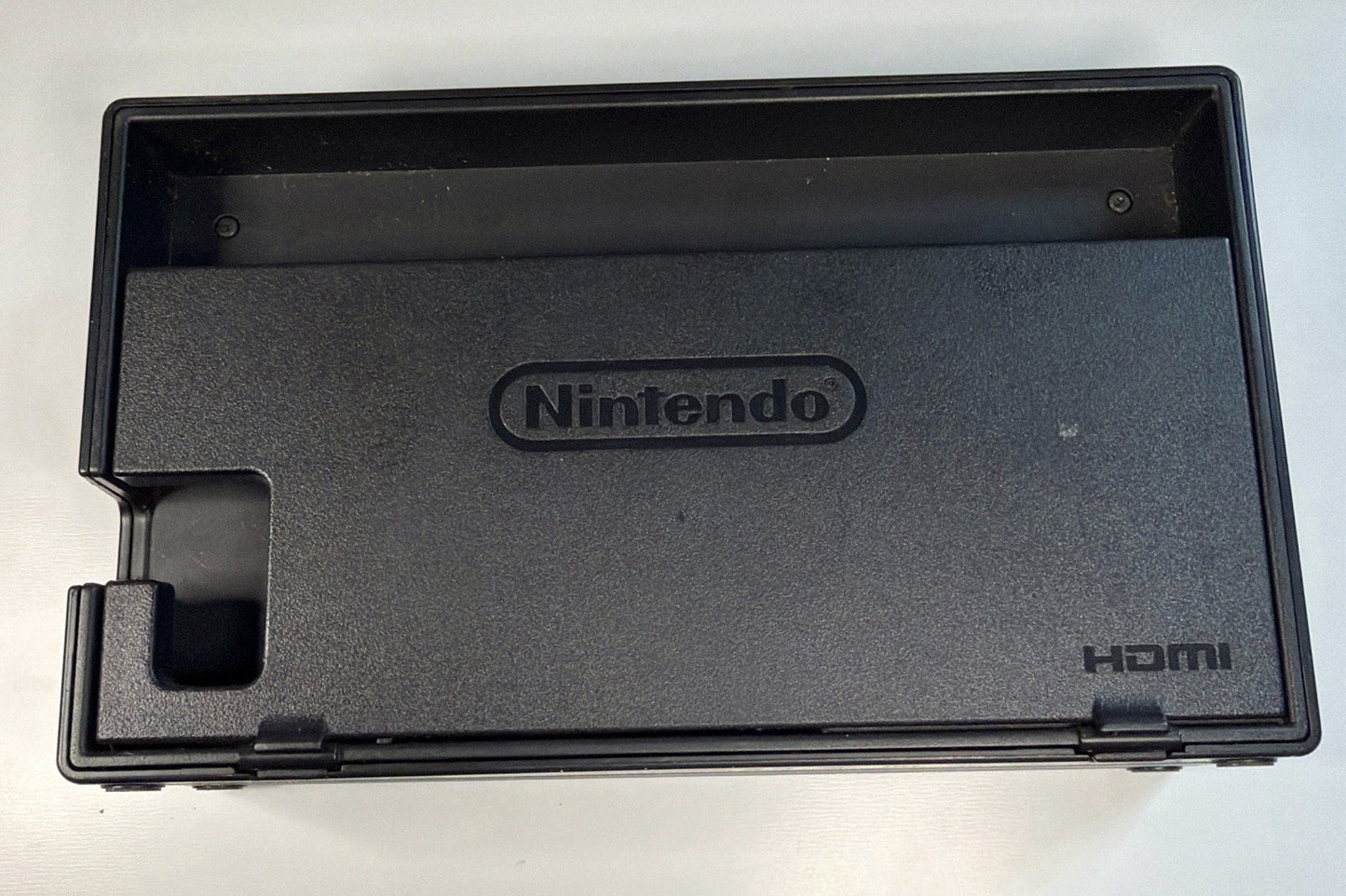 Nintendo Switch Console Bundle Black w/ Black Joy-Cons Dock HDMI Charger Tested