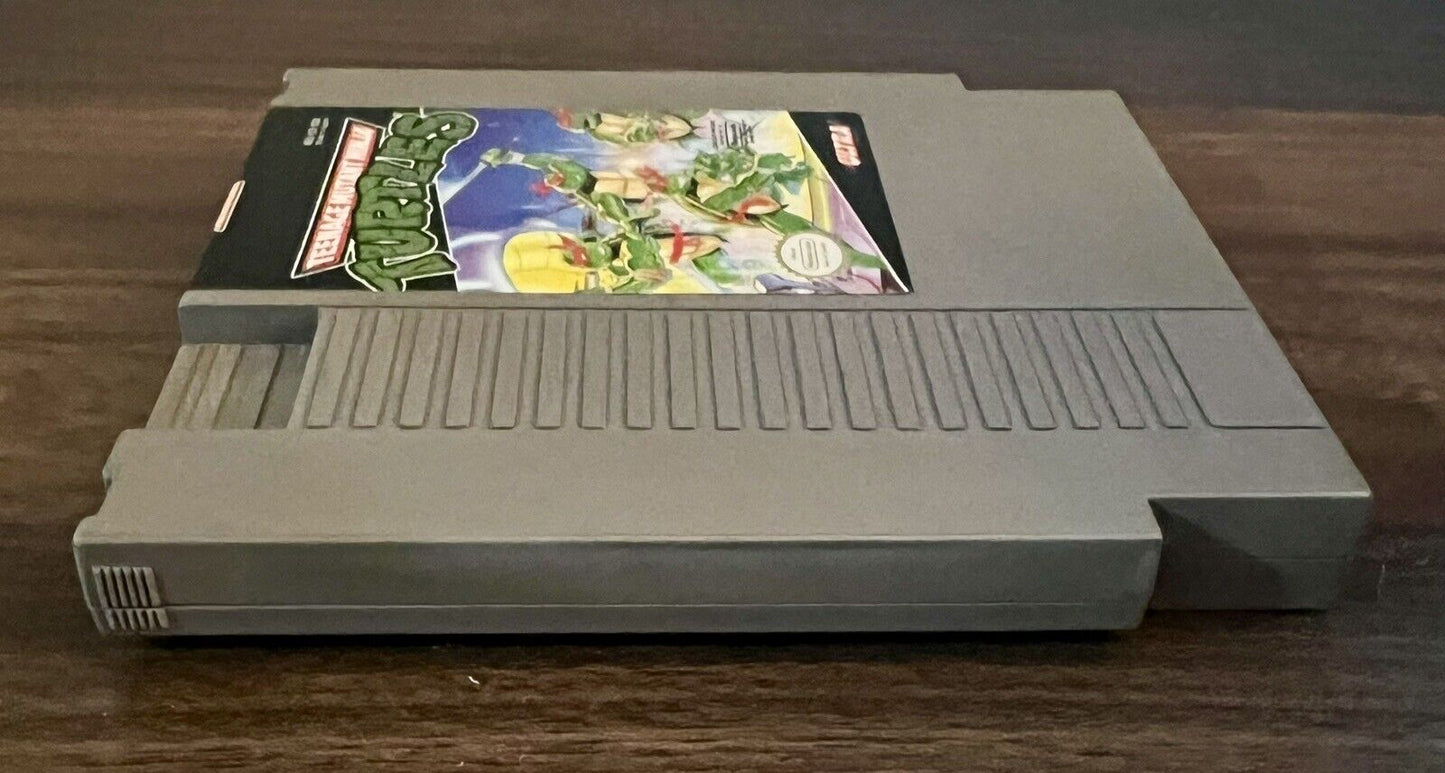 Teenage Mutant Ninja Turtles (Nintendo NES, 1989) Authentic Tested & Works!