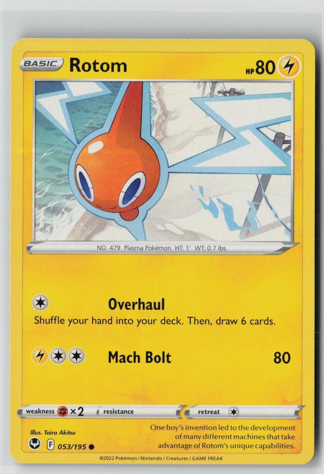 Rotom (SWSH12: Silver Tempest 053/195) NM