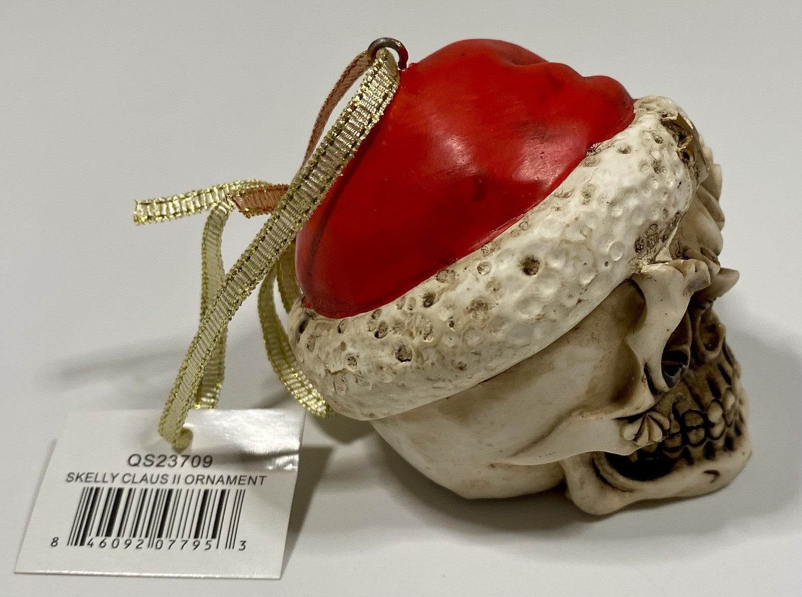 Design Toscano Skelly Claus II Holiday Skeleton Ornament