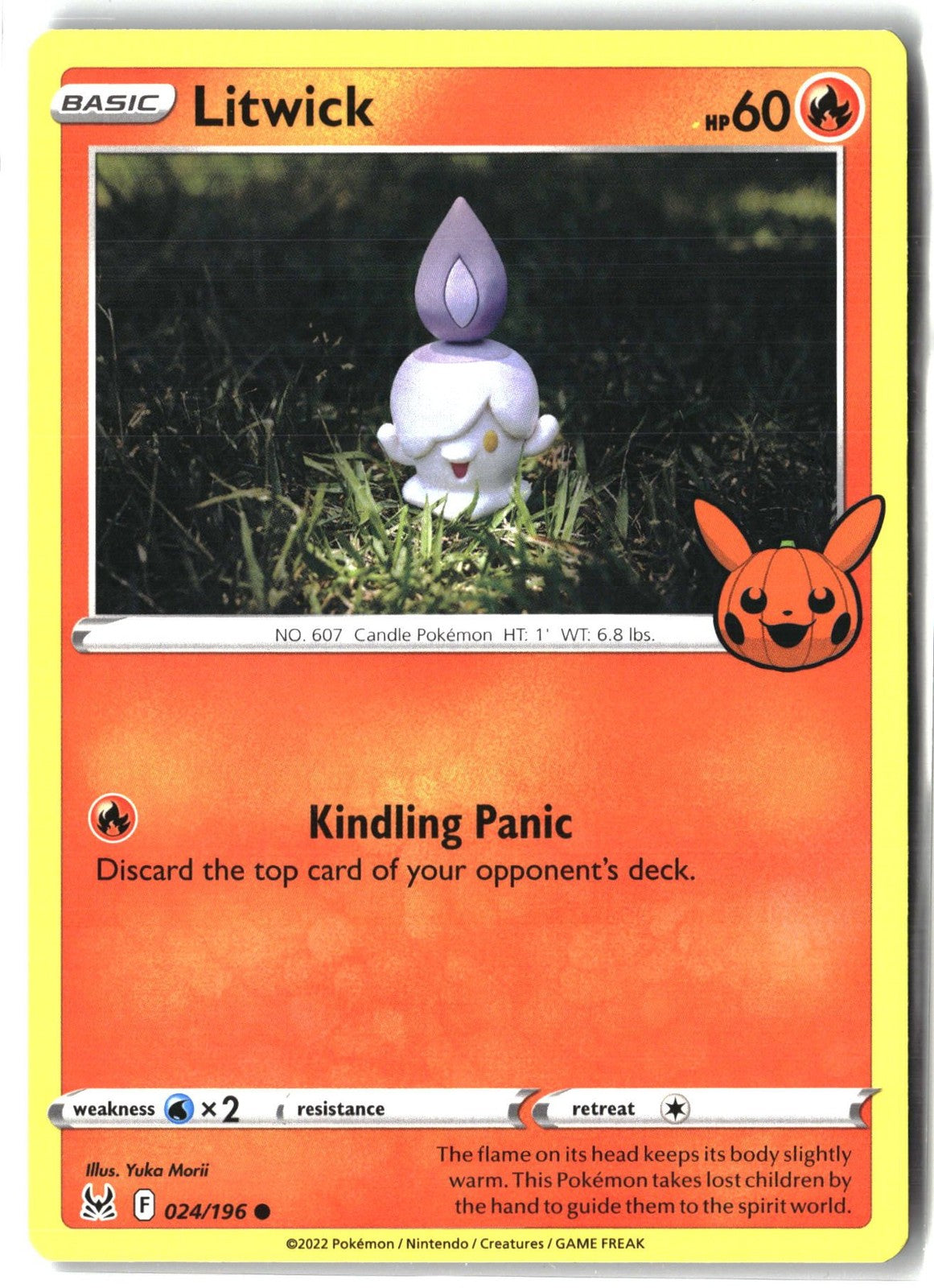 Litwick (SWSH11: Lost Origin 024/196) NM