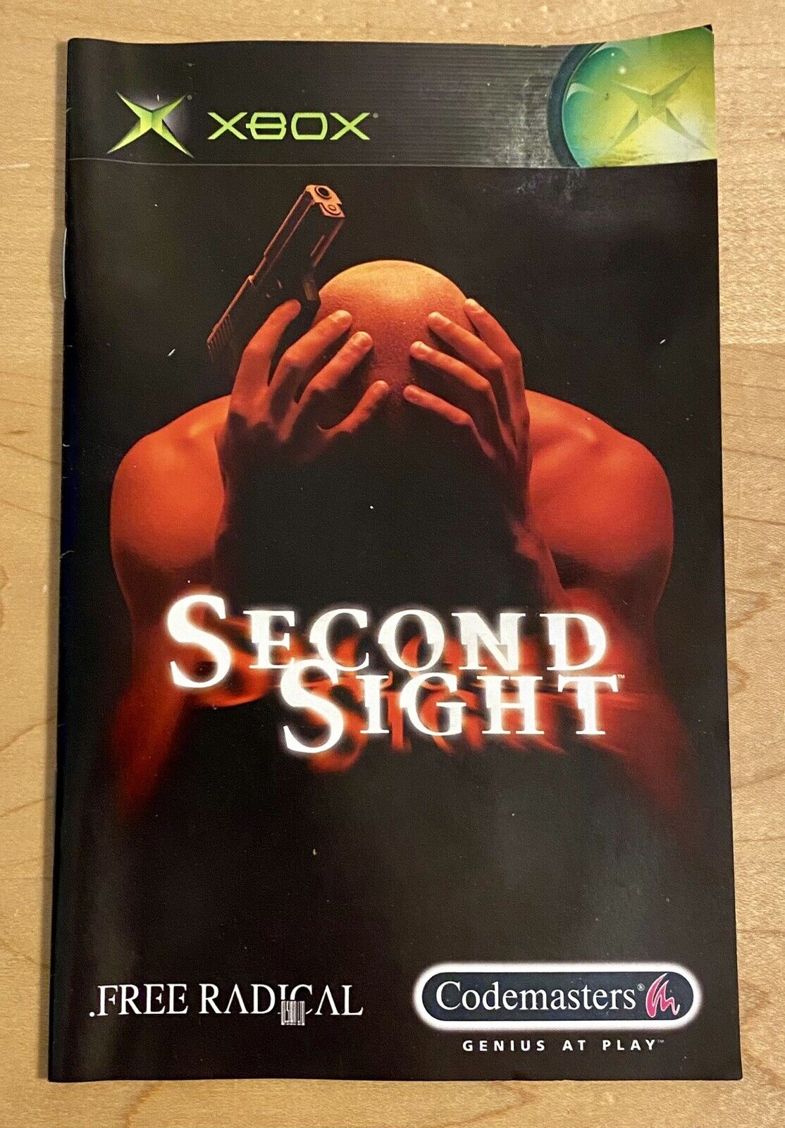 Second Sight (Xbox, 2004) CIB W/ Manual, Authentic & Tested