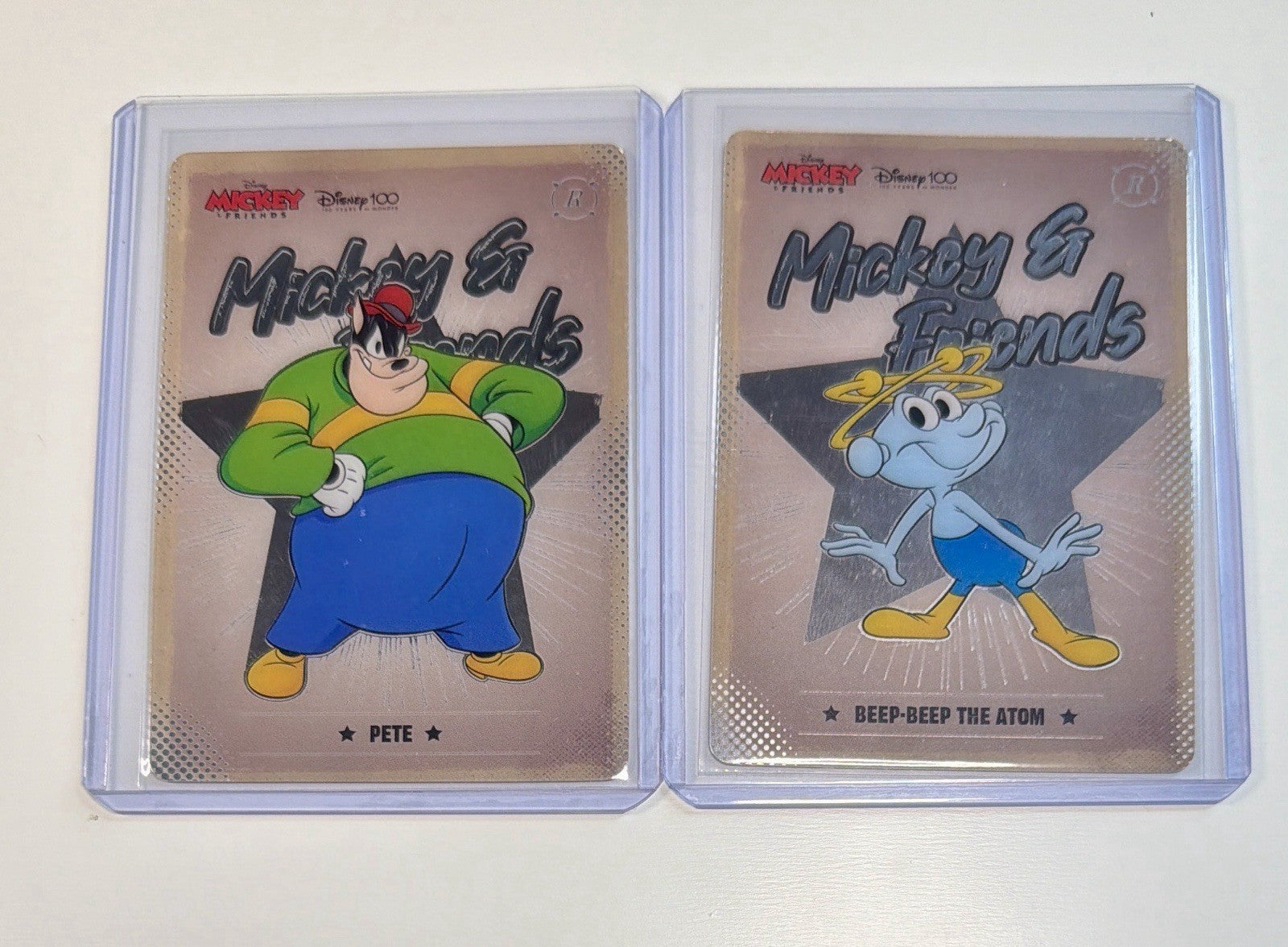 2023 Kakawow Hotbox Disney 100 Mickey And Friends Rare 8 Cards Bundle Lot All NM