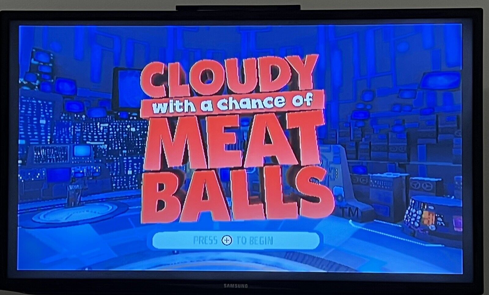 Cloudy With a Chance of Meatballs (Nintendo Wii, 2009) Tested & Works!