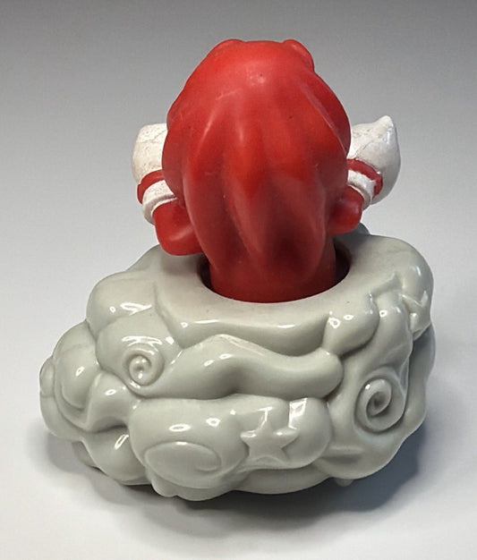 Rare 1993 Sega Knuckles Red Sonic The Hedgehog Spinning Car McDonalds Happy Meal