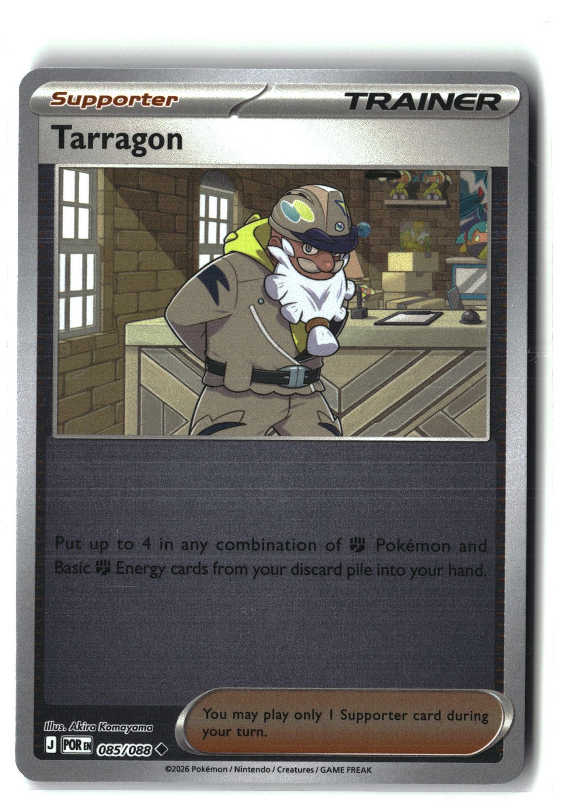 Tarragon Reverse Holofoil NM (Perfect Order 085/088)