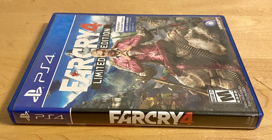 Far Cry 4 Limited Edition (Sony PlayStation 4 PS4, 2014) CIB W/ Inserts