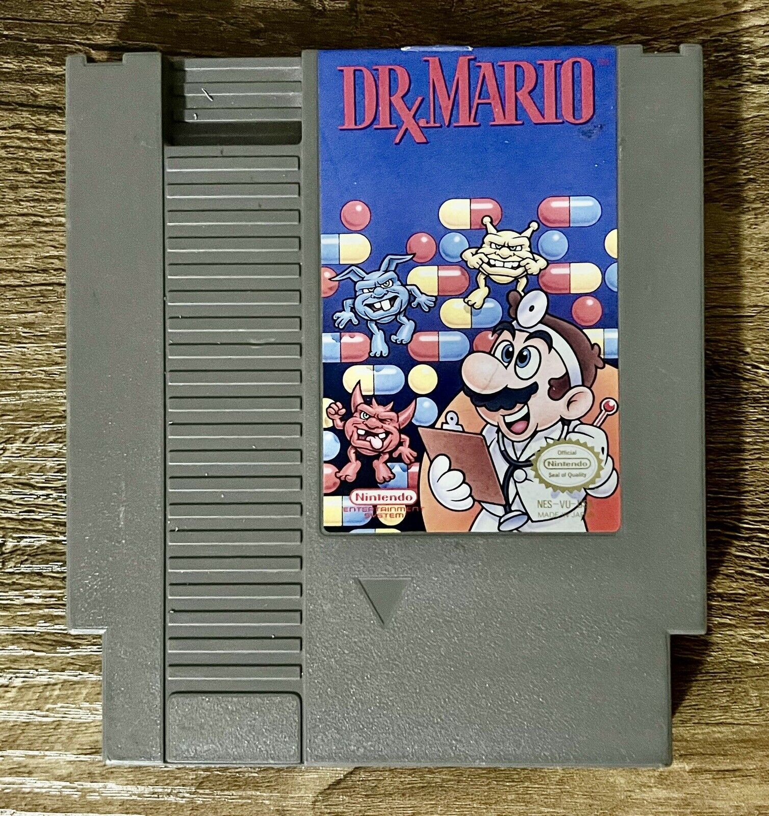 Dr. Mario (Nintendo Entertainment System, 1990) NES Authentic Tested!