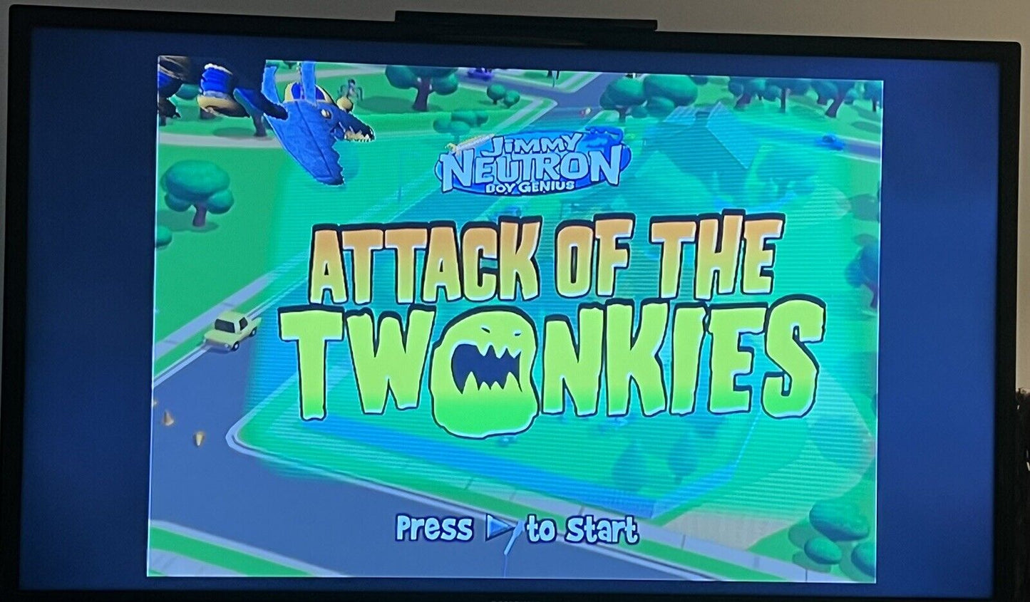 Adventures of Jimmy Neutron Boy Genius: Attack of the Twonkies PlayStation 2 PS2