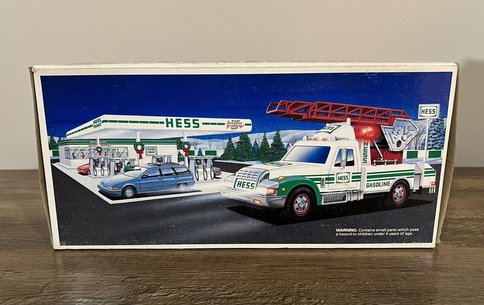 Vintage 1994 Hess Rescue Truck - New In Original Box