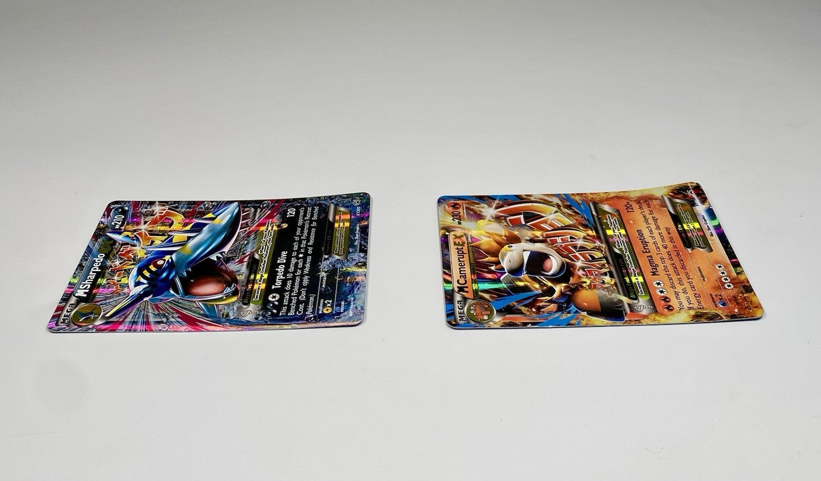 Pokémon Black Star XY Promo Lot, M Sharpedo EX 200 M Camerupt EX 198 Snorlax 179