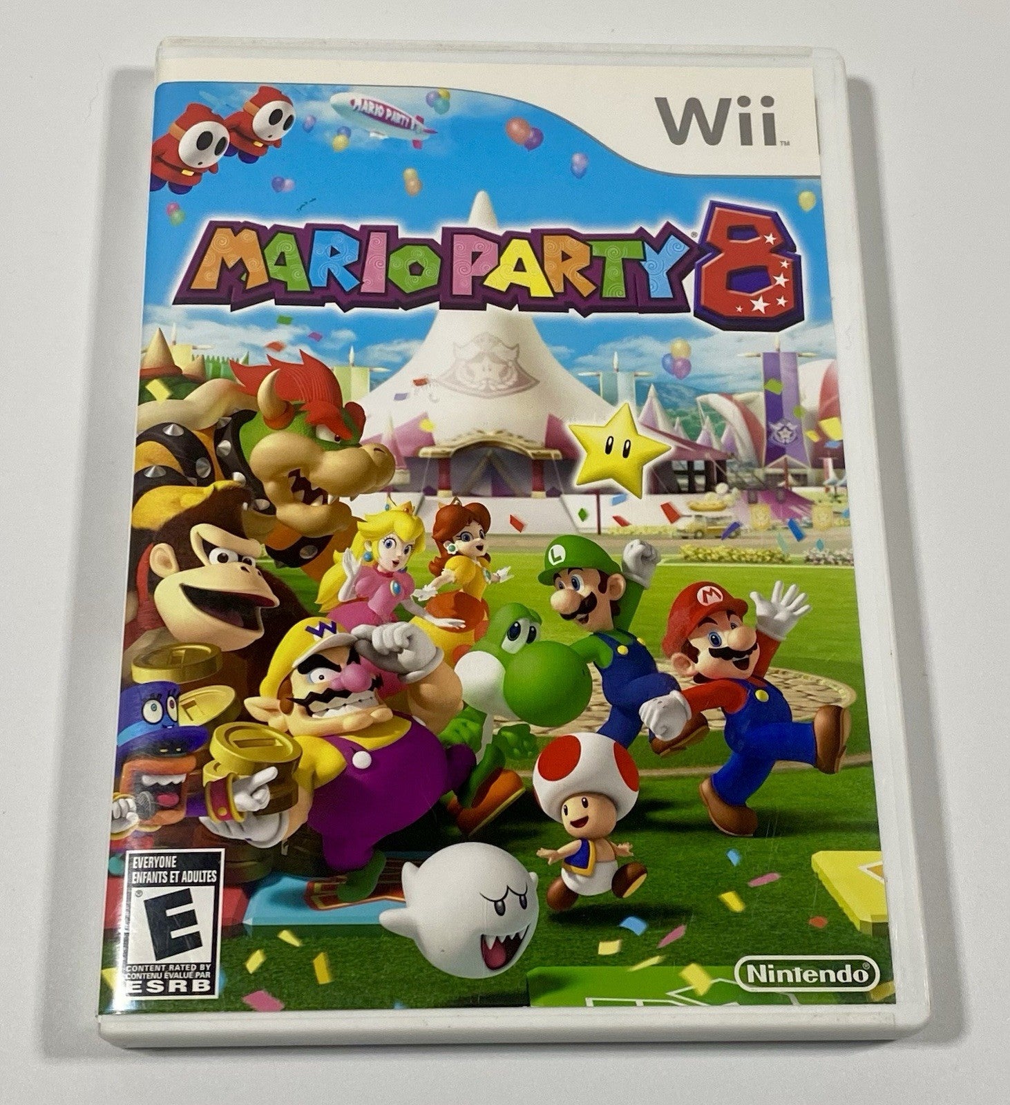 Mario Party 8 (Nintendo Wii, 2007) CIB W/ Manual, Tested & Working